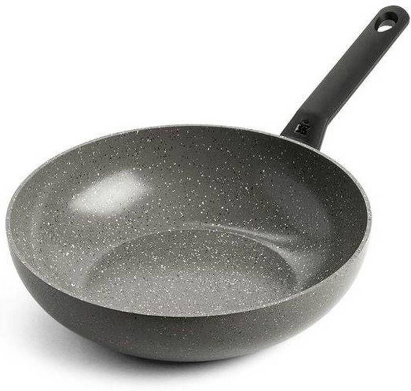 BK Wokpan Granite Aluminium ø 28 cm keramische anti-aanbaklaag - Foto 2