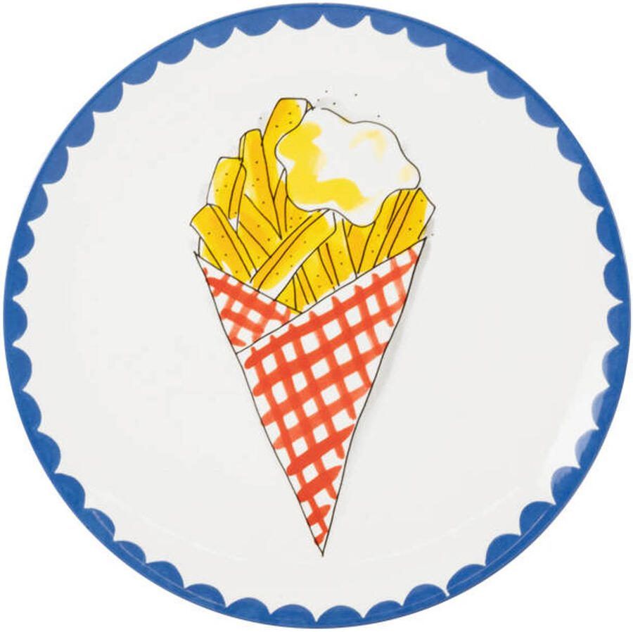 Blond Amsterdam dinerbord Friet (Ø26 cm)