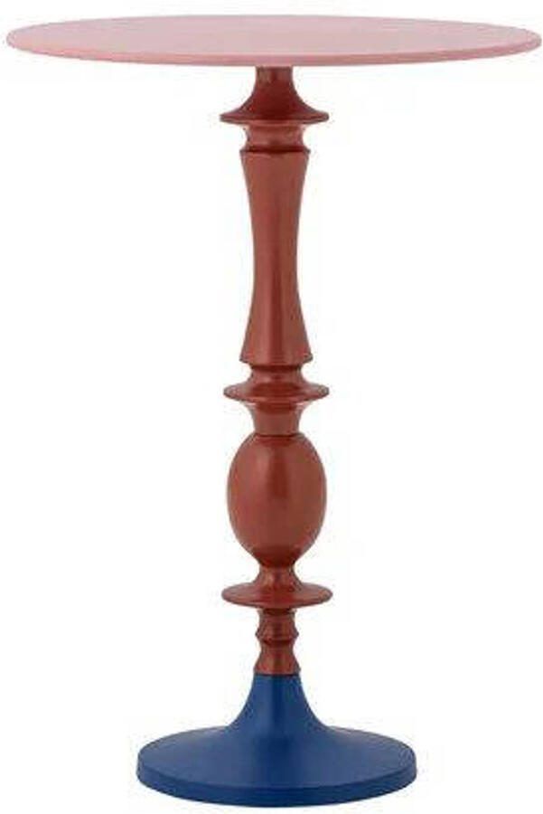 Bloomingville Ronde Bijzettafel Annan 37cm Rood