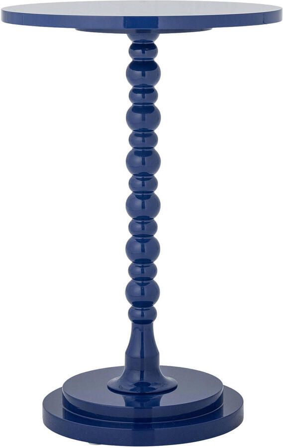 Bloomingville Ronde Bijzettafel Ellar 40cm Blauw