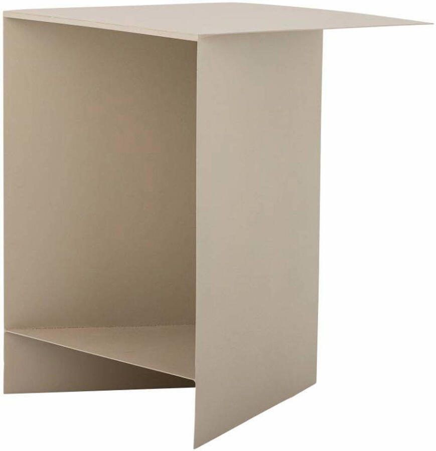 Bloomingville Bijzettafel Tasha 35cm Beige Vierkant