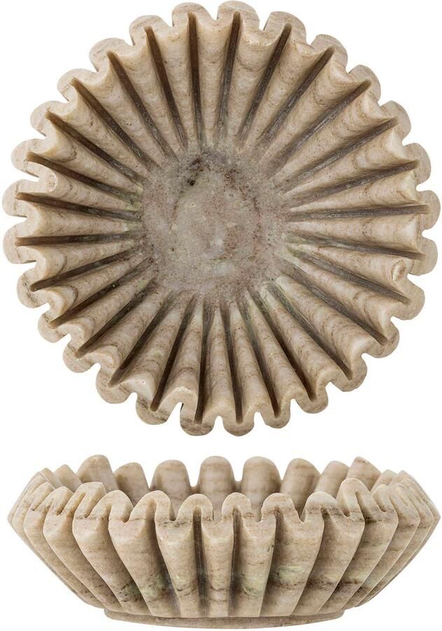 Bloomingville Schaal Harmonia Marmer 18cm Naturel