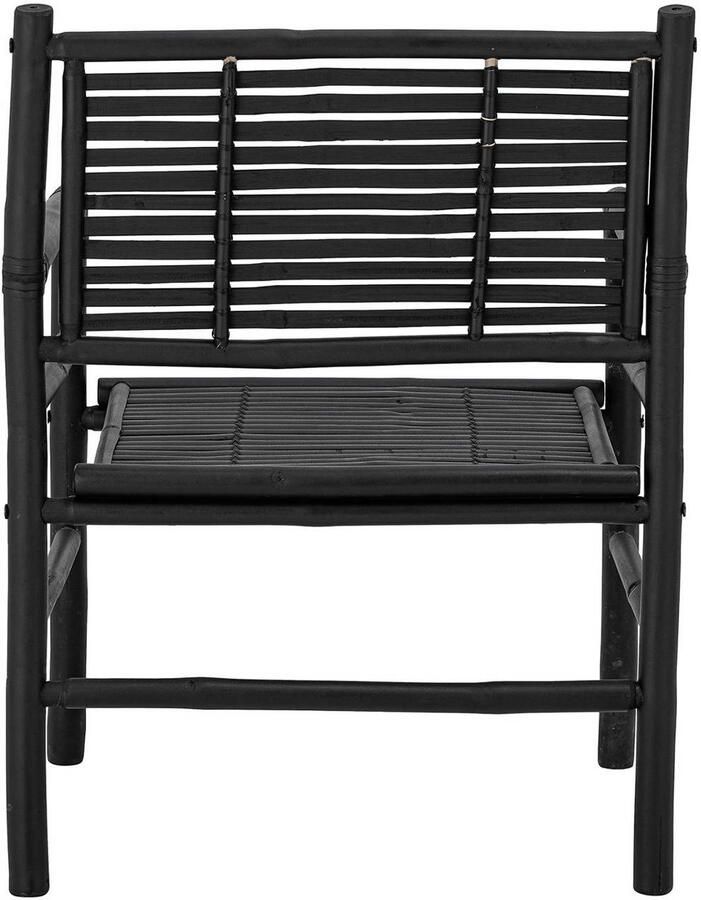 Bloomingville Fauteuil Coen Bamboe Zwart