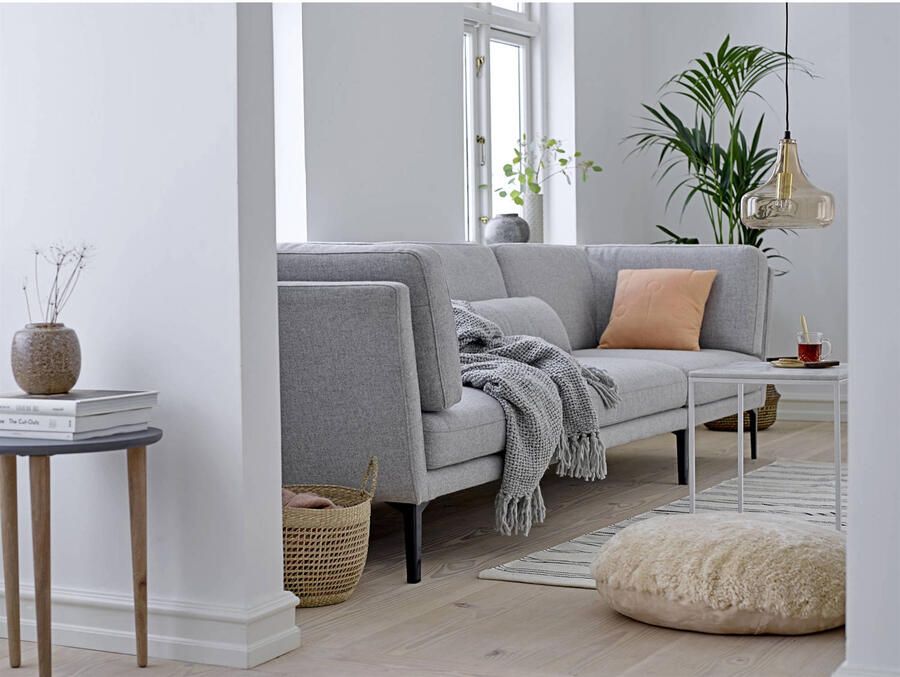 Bloomingville Hanglamp Yuser Glas Bruin - Foto 2