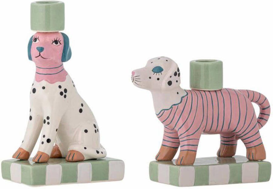 Bloomingville kandelaar Doglie (set van 2)
