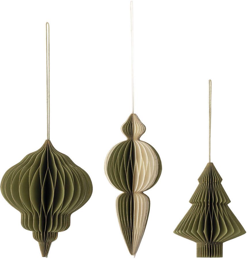 Bloomingville kerstornament Tinkle (groen)