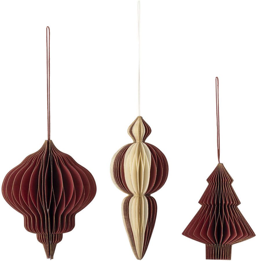 Bloomingville kerstornament Tinkle (rood)