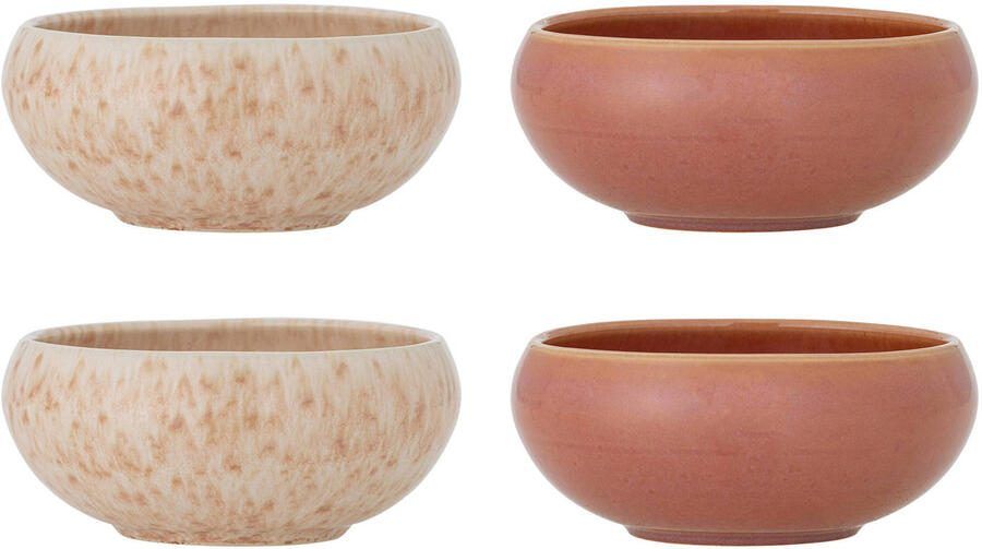 Bloomingville Schaal Roselyn Set van 4 stuks Roze