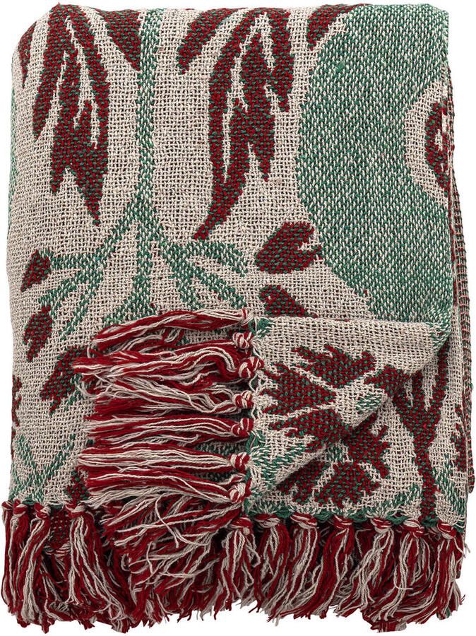 Bloomingville plaid Jangal (160x130 cm)