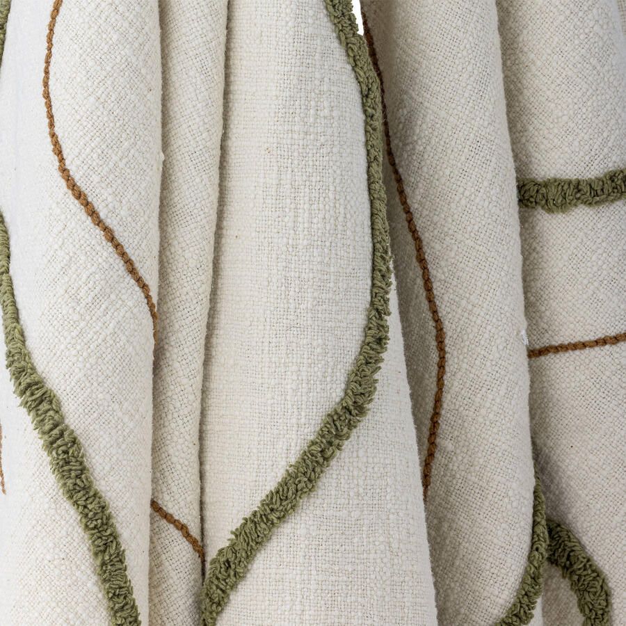 Bloomingville Plaid Osasio 150 x 130cm Meerkleurig