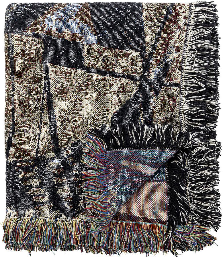 Bloomingville plaid Rahul (160x130 cm)