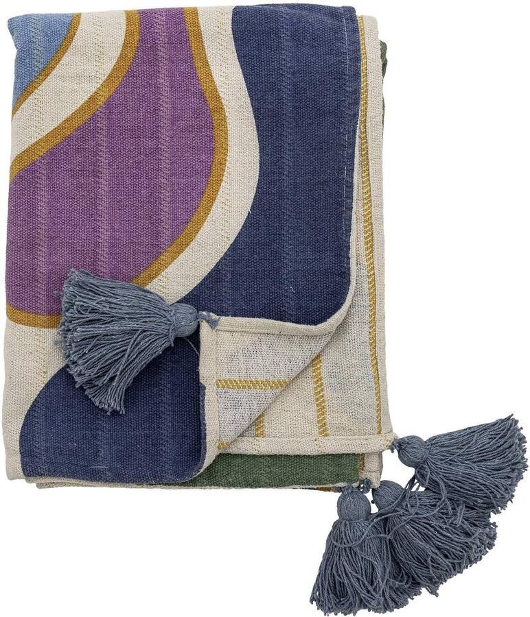 Bloomingville plaid Salacia (160x130 cm)