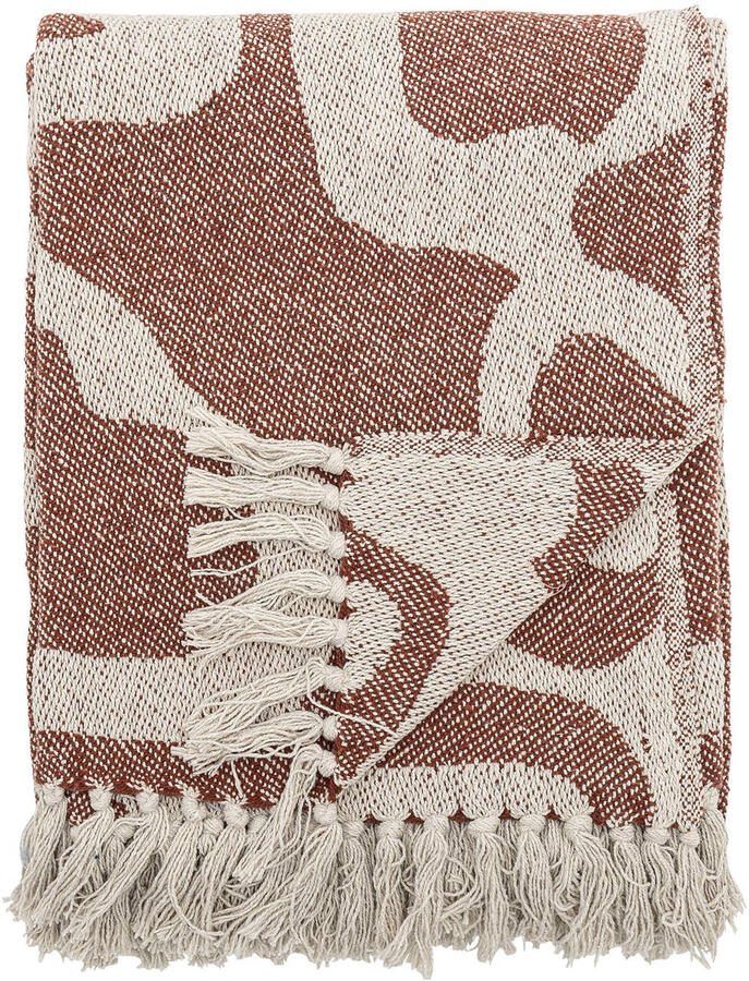 Bloomingville plaid Salobre (160x130 cm)