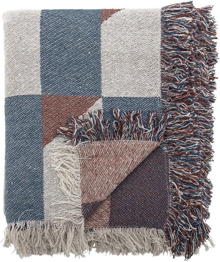 Bloomingville plaid True (160x130 cm)