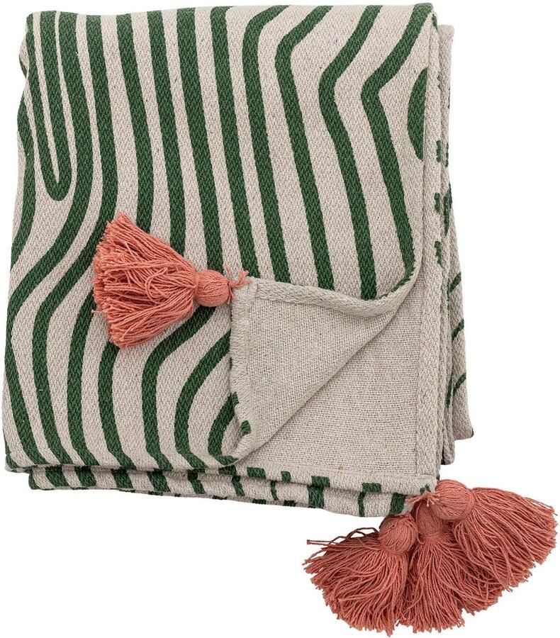Bloomingville plaid Woodsby (160x130 cm)