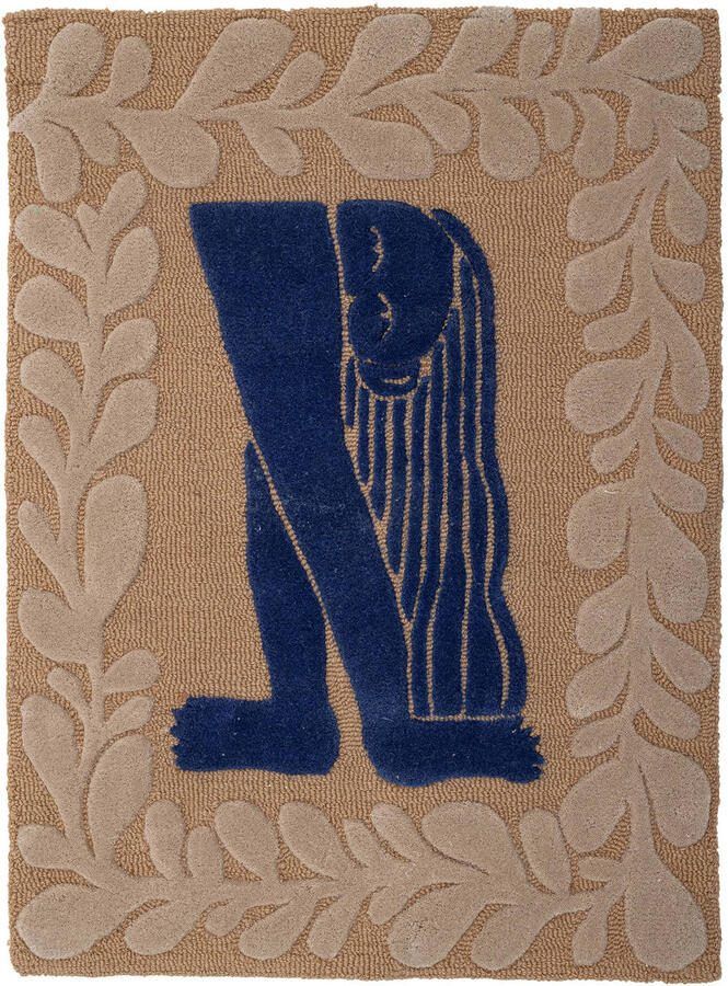 Bloomingville Wandkleed Atle Wol 93 x 70cm Meerkleurig