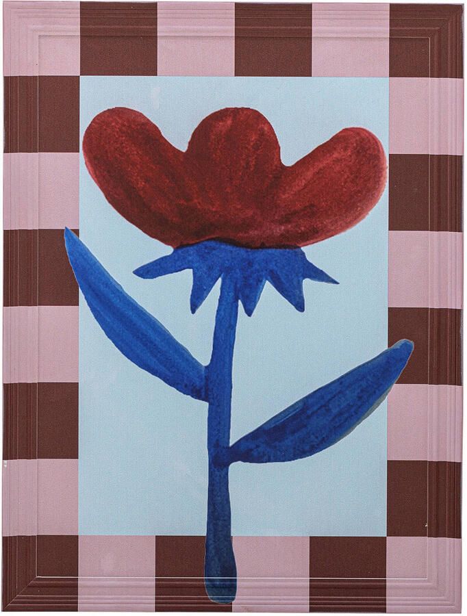 Bloomingville Schilderij Vinia 53 x 40cm Meerkleurig