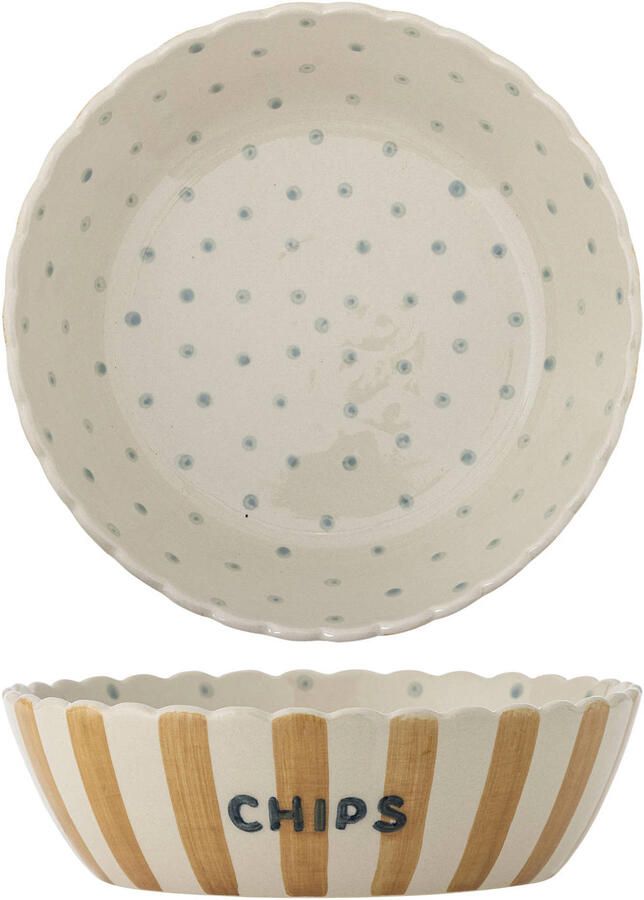 Bloomingville serveerschaal Chip (chips) (24x7 cm)