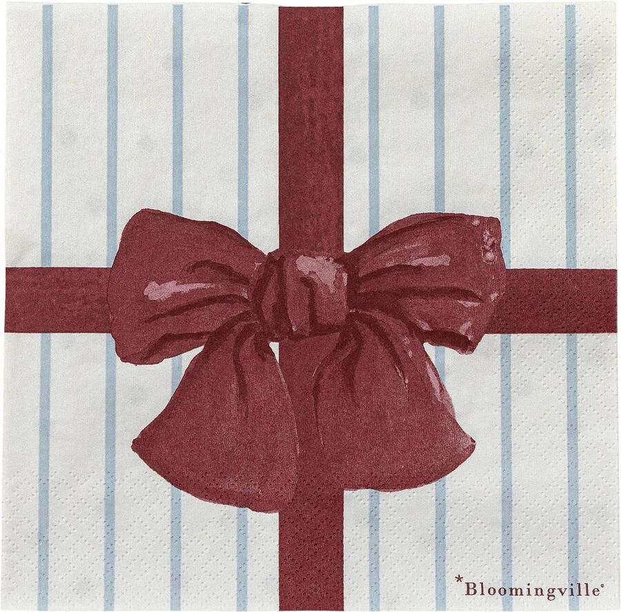 Bloomingville servet papier Bowie (set van 20)