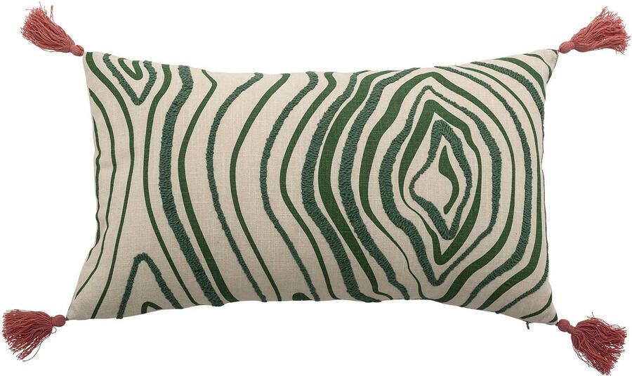 Bloomingville sierkussen Woodsby (60x35 cm)