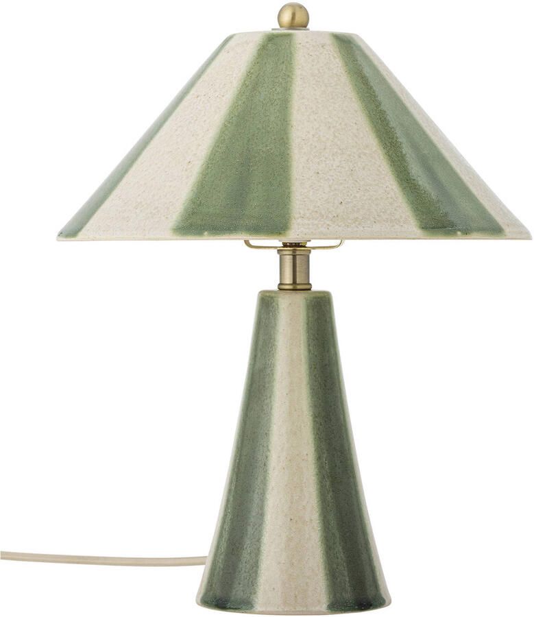 Bloomingville Tafellamp Olive 35cm hoog Groen