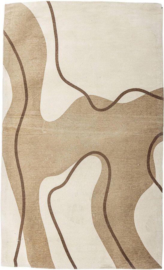 Bloomingville Vloerkleed Volano 90 x 150cm Naturel