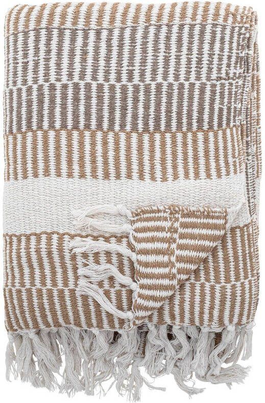 Bloomingville plaid Isnel (160x130 cm)