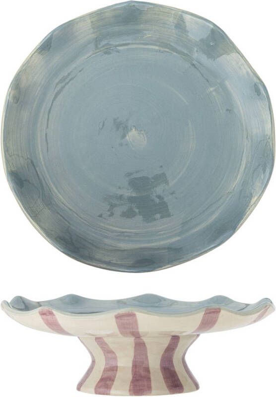 Bloomingville Taartplateau Willa 28cm Meerkleurig