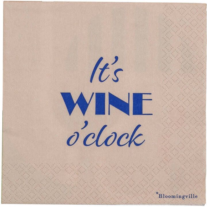 Bloomingville Wine servet (papier) (set van 20)