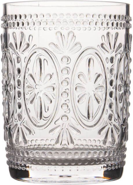 Bo-Camp Waterglas Sicilian 4 Stuks