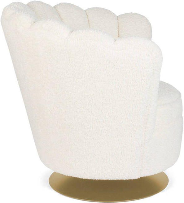 Bold Monkey Mother Of All Shells fauteuil teddy naturel - Foto 2