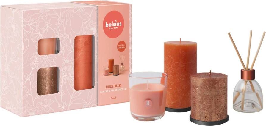 Bolsius geschenkset Juicy Bliss (set van 4)