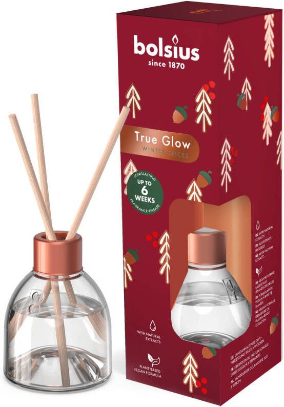 Bolsius geurstokjes True Glow Winter spices (60 ml)