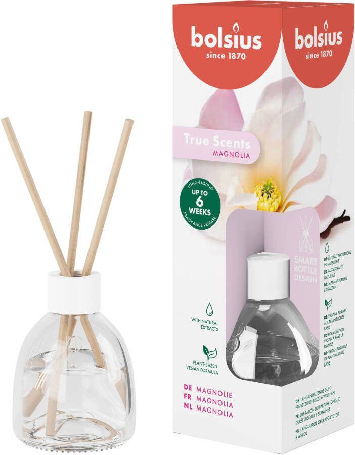 Bolsius geurstokjes True Scents Magnolia 60 ml