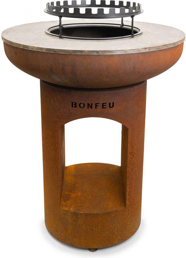 BonFeu Ring voor Spiezen Staal Zwart Accessoires BonBiza Spiezen BBQ- 41 x 41 x 2 cm - Foto 3