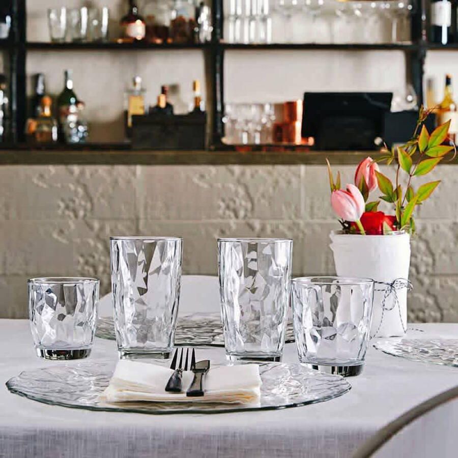 Bormioli Rocco Longdrinkglazen Diamond Transparant 470 ml 6 stuks - Foto 3