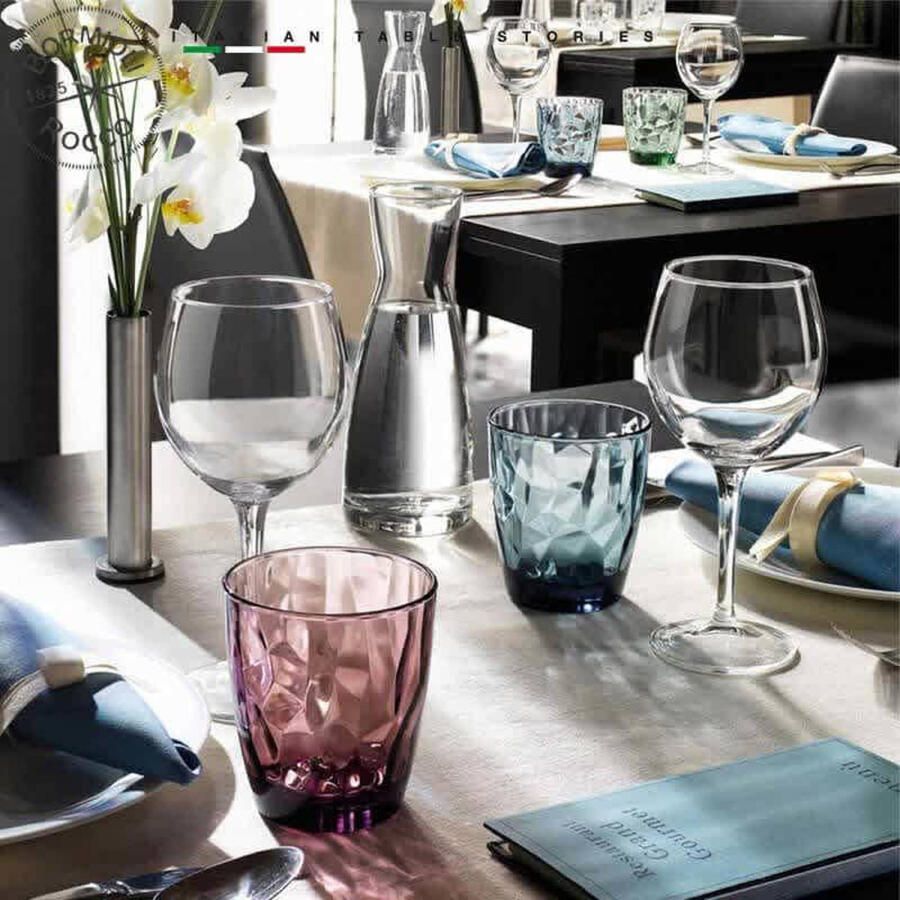 Bormioli Rocco Waterglazen Diamond Paars 300 ml 6 stuks - Foto 3