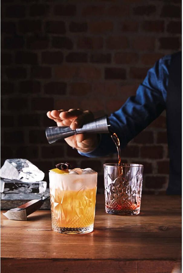 Bormioli Rocco Set van 12x stuks tumbler waterglazen whisyglazen drinkglazen transparant 390 ml Whiskeyglazen - Foto 2