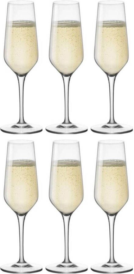 Bormioli Rocco Champagneglazen Electra 230 ml 6 stuks