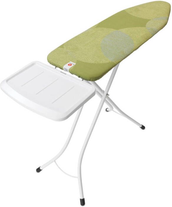 Brabantia Strijkplank B 124x38 cm Calm Rustle met solide stoomunithouder White 25
