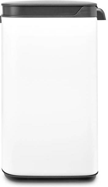 Brabantia Bo afvalemmer 4 liter met kunststof binnenemmer white - Foto 4