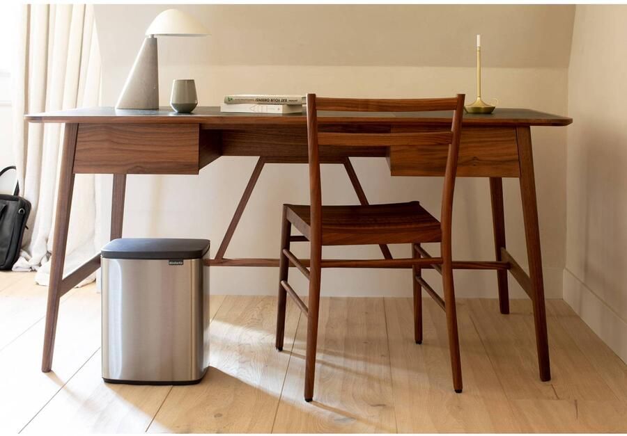Brabantia Afvalemmer 12l Bo Staal Matt Steel Fingerprint Proof - Foto 2
