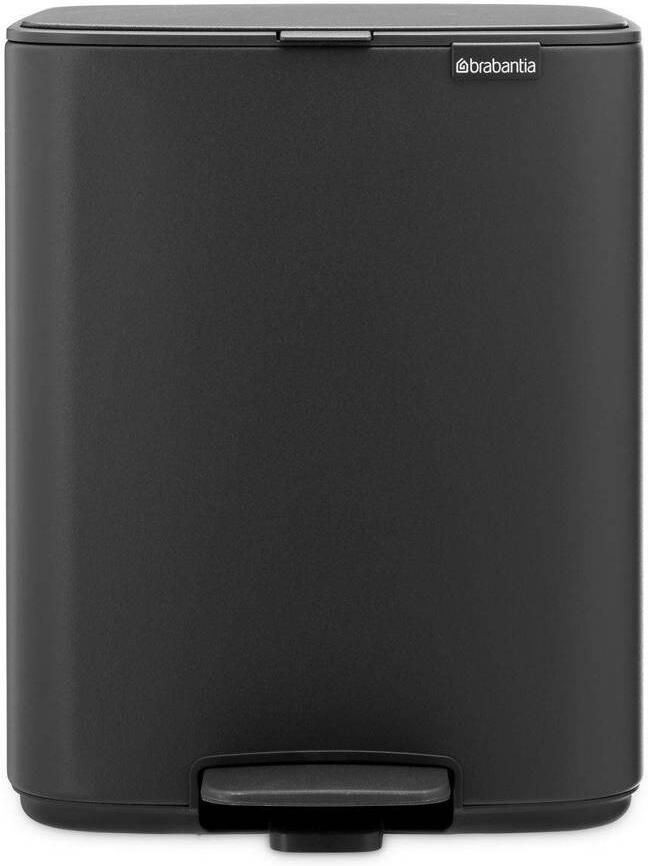 Brabantia Bo Pedaalemmer 12 liter Mineral Infinite Grey
