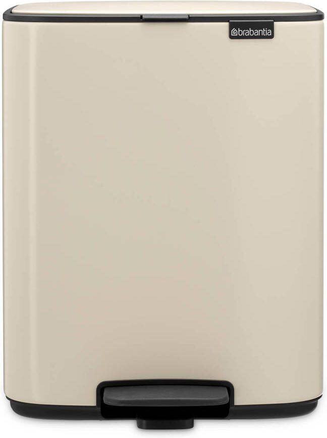 Brabantia Bo Pedaalemmer 12 liter Soft Beige