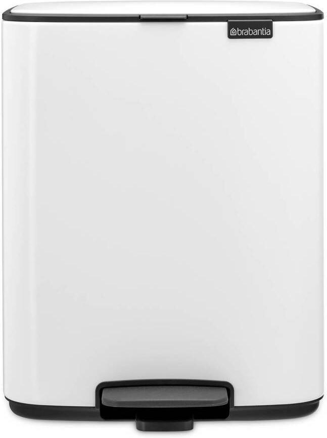 Brabantia Bo Pedaalemmer 12 liter White