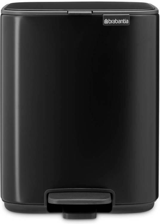 Brabantia Bo pedaalemmer 7 liter matt black