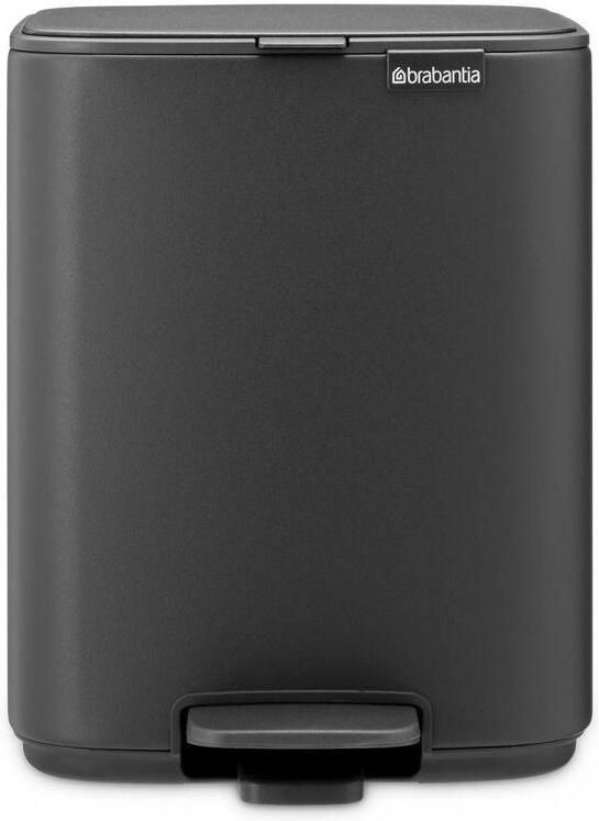 Brabantia Bo Pedaalemmer 7 liter Mineral Infinite Grey