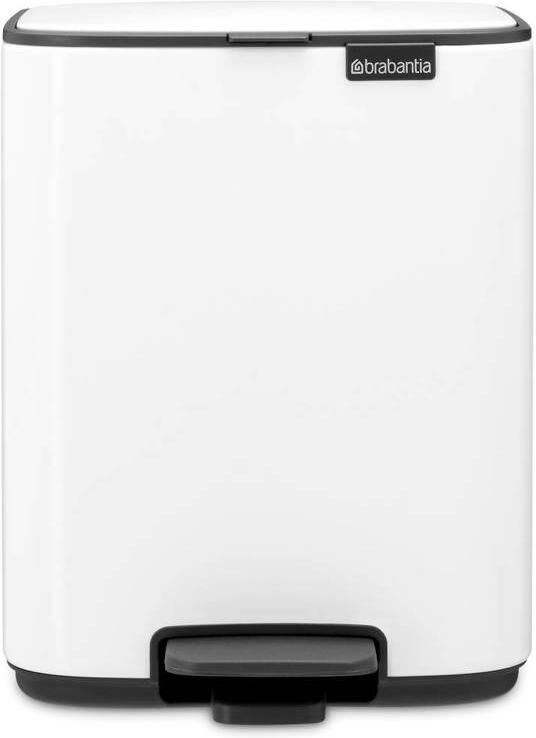 Brabantia Bo Pedaalemmer 7 liter White