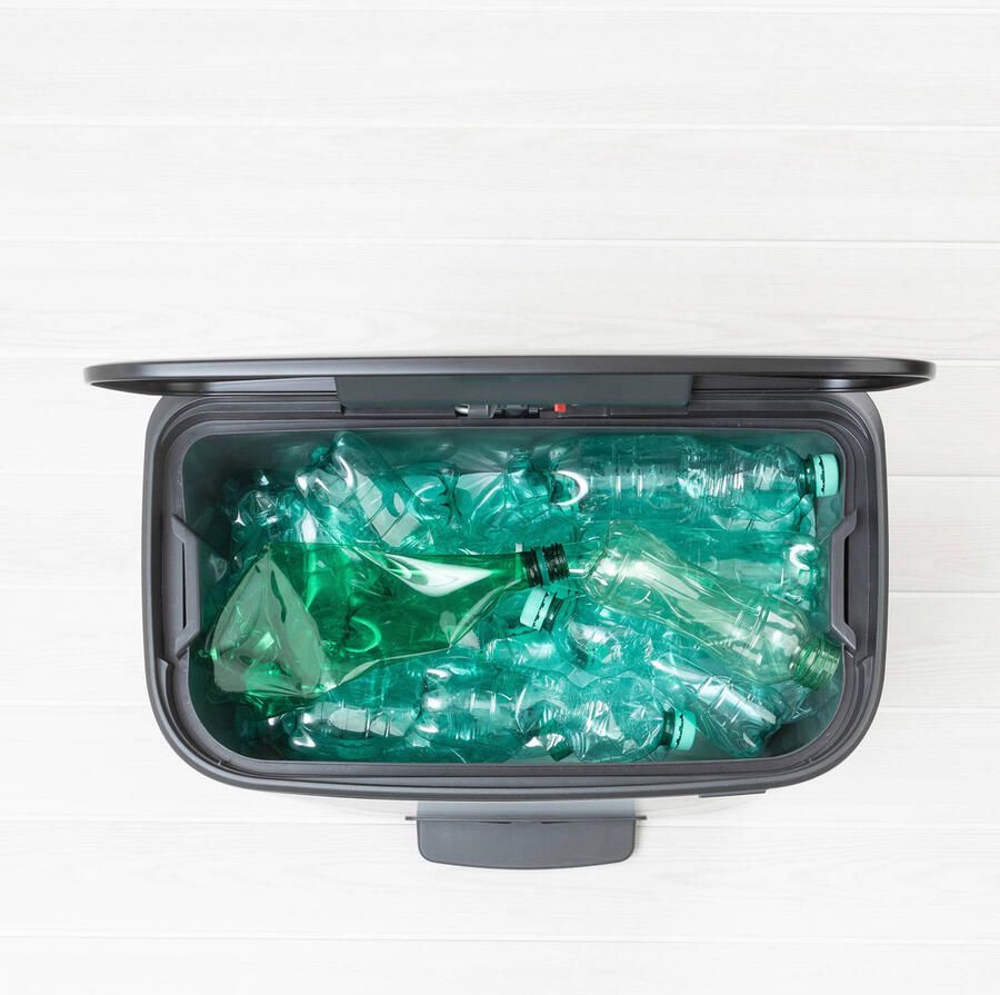 Brabantia Bo pedaalemmer 60 liter met kunststof binnenemmer Matt Black