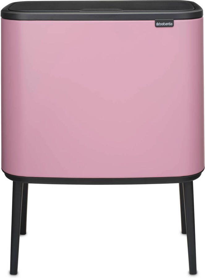 Brabantia Bo Touch Bin afvalemmer 11 + 23 liter met 2 kunststof binnenemmers